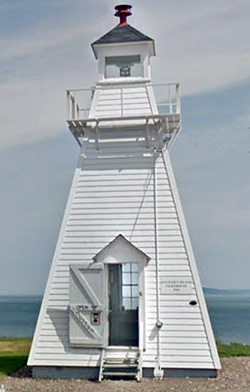 Spencer's   Island lighthouse